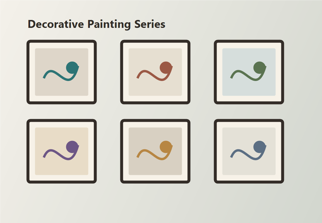 Decorative painting product series placeholder